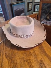 Cappello da cowboy vintage anni 50 Roy Rogers Trigger taglia bambino gioco in feltro