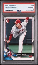 2018 BOWMAN #49 SHOHEI OHTANI ROOKIE RC PSA 8