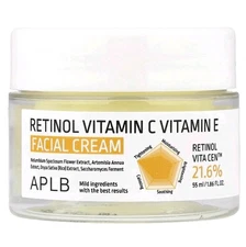 Retinol Vitamin C, Vitamin E Facial Cream, 1.86 fl oz (55 ml)