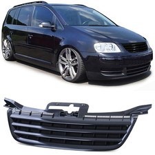 Kühlergrill Frontgrill Schwarz ohne Emblem f...