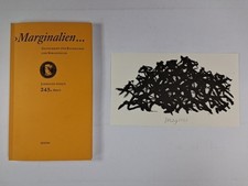 Marginalien. 245. Heft, Jahrgang 2022/2, mit Originalgrafik von Max Uhlig