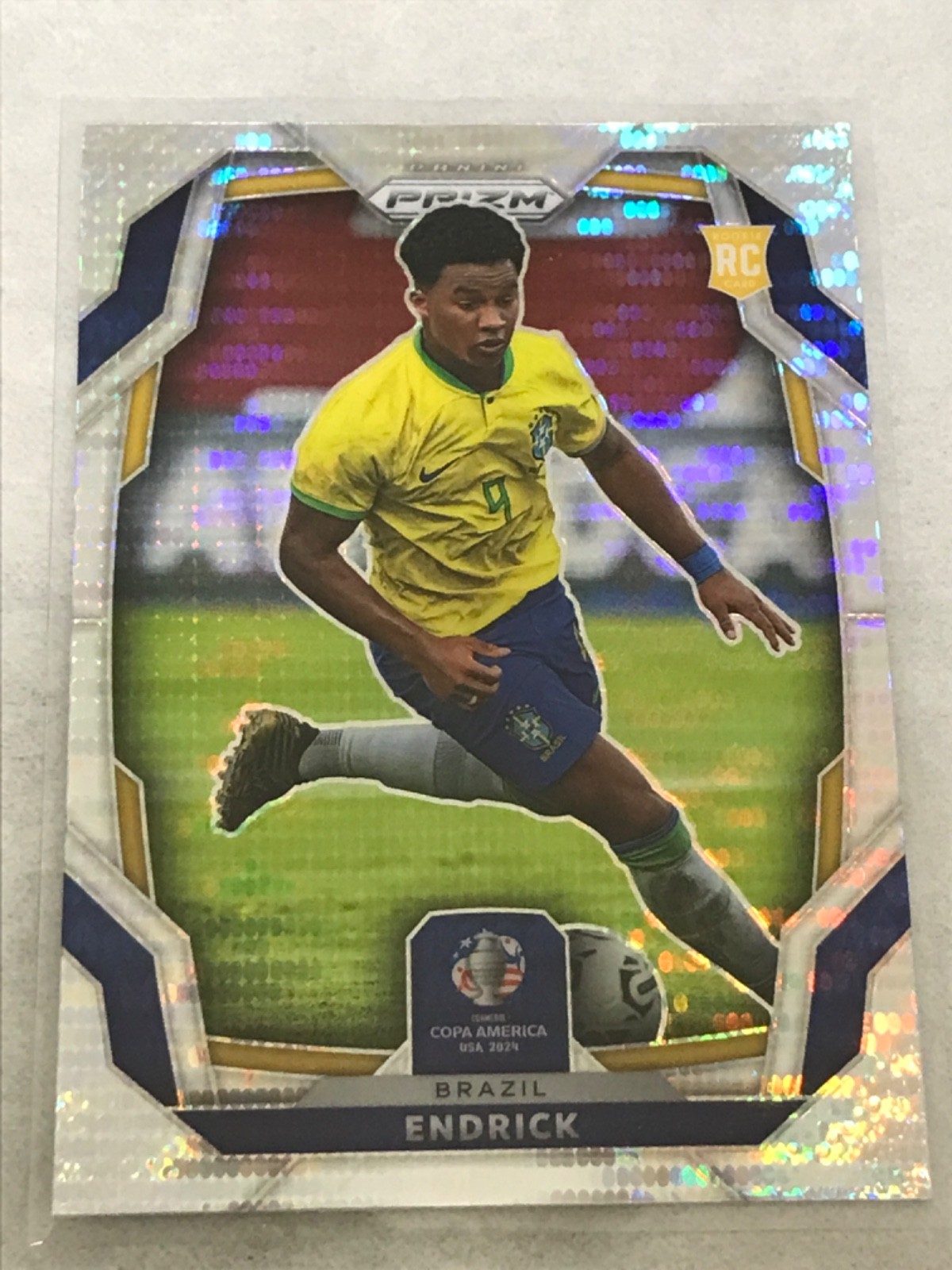 Panini prizm Copa America 2024 Endrick pulsar