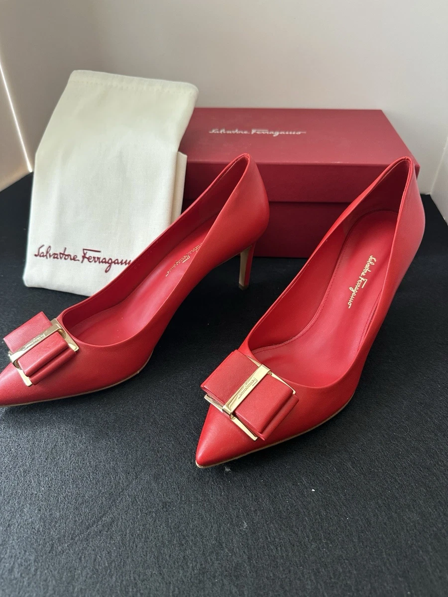 Ferragamo Red Shoes for Women for sale | eBay
