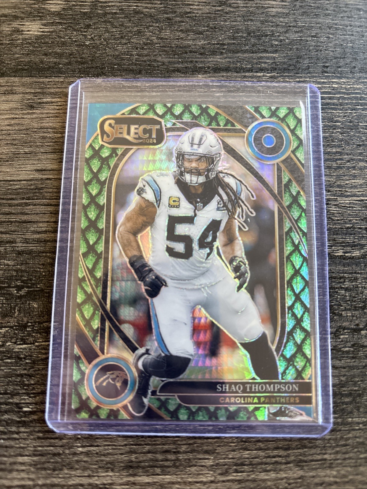 2024 Select Shaq Thompson 🐾 Dragon Scale Prizm /81 Club Level #293 SSP