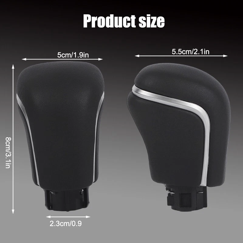 Palanca de cambios negra para Toyota Camry SE XSE LE XLE 2018-2023 automática Foto 4 de 4