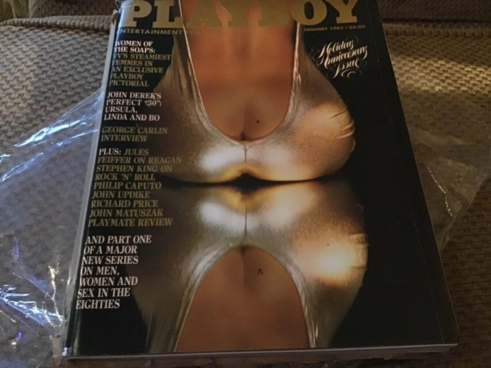 Playboy Magazine January 1982, Ursula Andress, Bo Derek, Holiday Issue, Exc