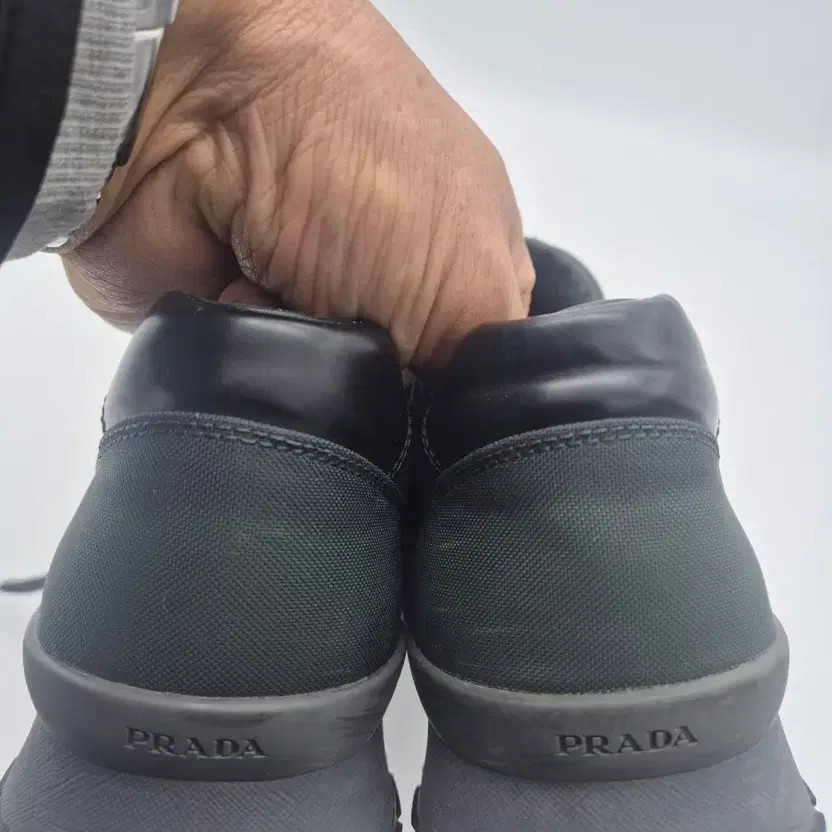 Prada Khaki Sneakers Casual Athletic Shoes 265