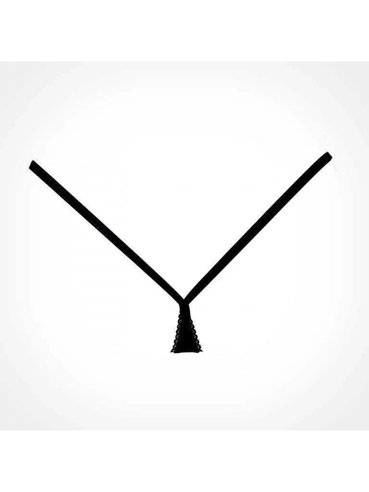 Allure Velvet G-String Panties, Unhookable & Unforgettable, With Strappy Back De - Image 4 of 4