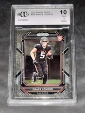 2022 Panini Prizm - Rookies Drake London #308 (RC) BCCG 10 GEM MINT 🔥🔥