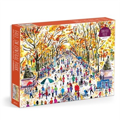 MICHAEL STORRINGS FALL/CENTRAL PARK PUZZ by Galison Non-book item Self Help