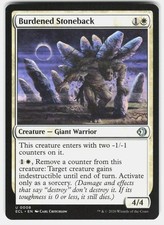 MAGIC MTG BURDENED STONEBACK 8 LORWYN ECLIPSED