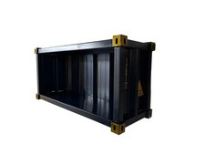 Wandregal Versandcontainer