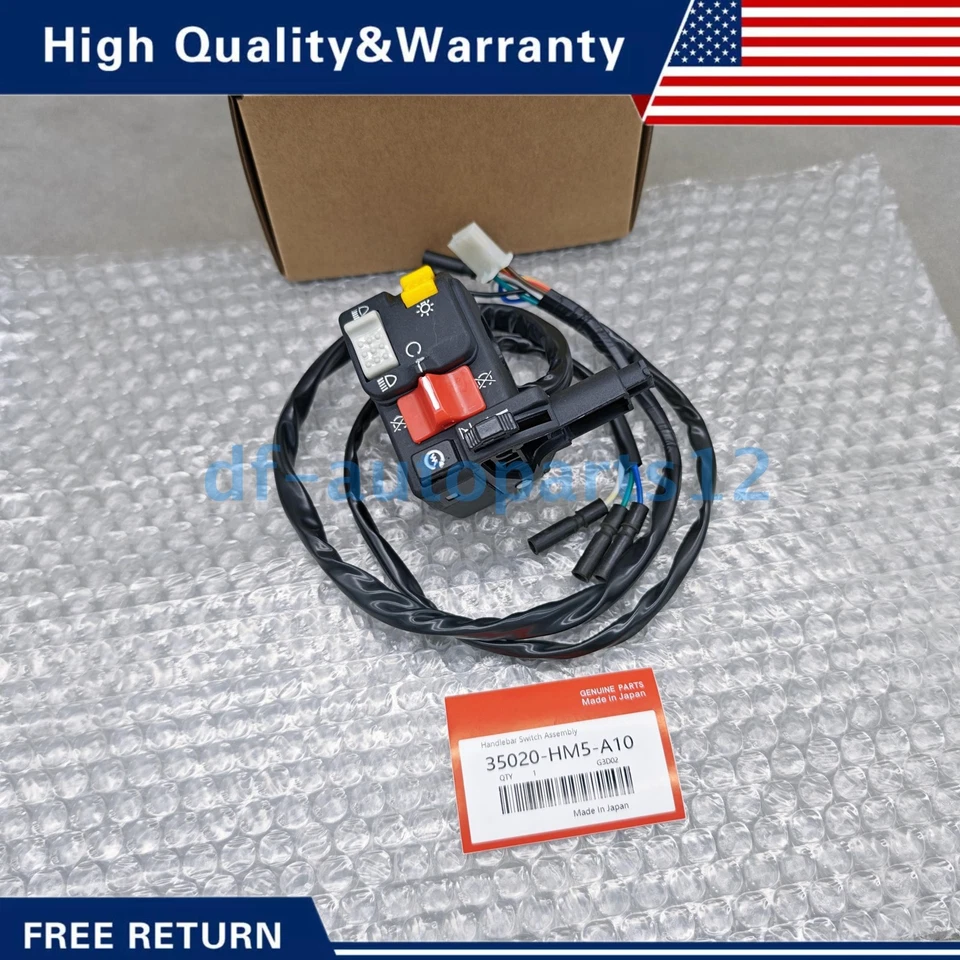 OEM NEW For Honda FourTrax 300 TRX300FW Left Handlebar Switch US Foto 4 de 4