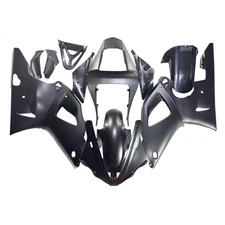 Matte Black ABS Plastic Fairing Set For Yamaha YZF1000 R1 2000 2001 Fairings Kit