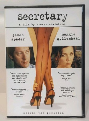 Secretary (DVD, 2002) James Spader, Maggie Gyllenhaal - OOP - BLOCKBUSTER COPY