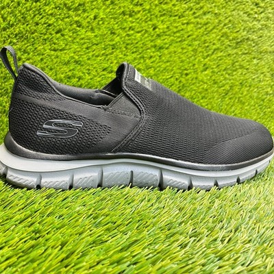 Skechers Equalizer Persistent Mens Size 9 Black Walking Slip-On Shoes Sneakers