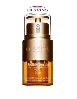 CLARINS DOUBLE SERUM Eye 20ml Skincare Anti-Wrinkle Eye Contour Lifting Set