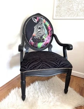 Restored Louis XVI Style Medallion Chair