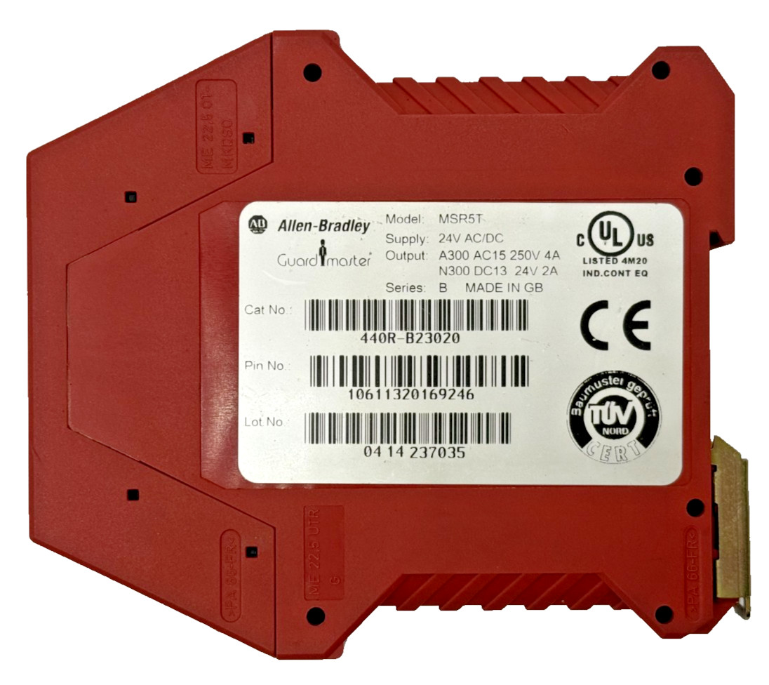 Allen Bradley MSR5T Guardmaster Safety Relay 24V AC/DC 440R-B23020
