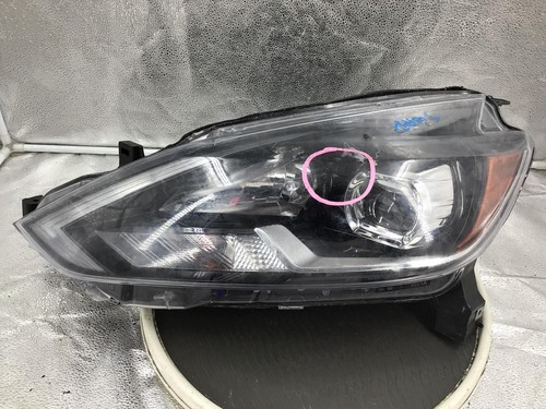 PARTS ONLY! 2018-2019 NISSAN SENTRA L HEADLIGHT LED DRVR LF LH OEM 