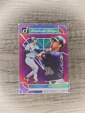 Larry Walker Diamond Kings Purple Holo 2023 Panini Donruss Baseball #29