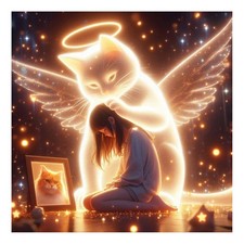 Cat Diamond Art Kits for Adults, Diamond Painting Kits for Beginners - DIY Full