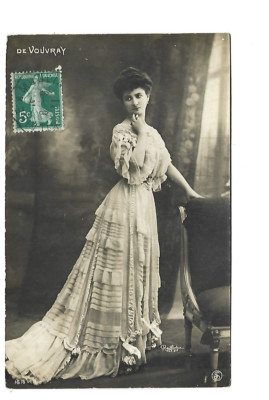 Ancienne Carte Postale – Artiste De Cabaret 1900, Art Nouveau, Reutlinger, Paris