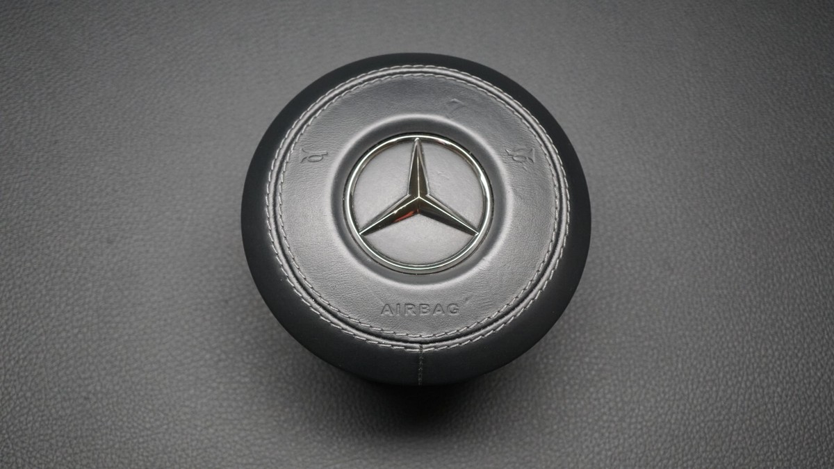 OEM MERCEDES S W222 C217 FACELIFT AMG STEERING WHEEL LEATHER  