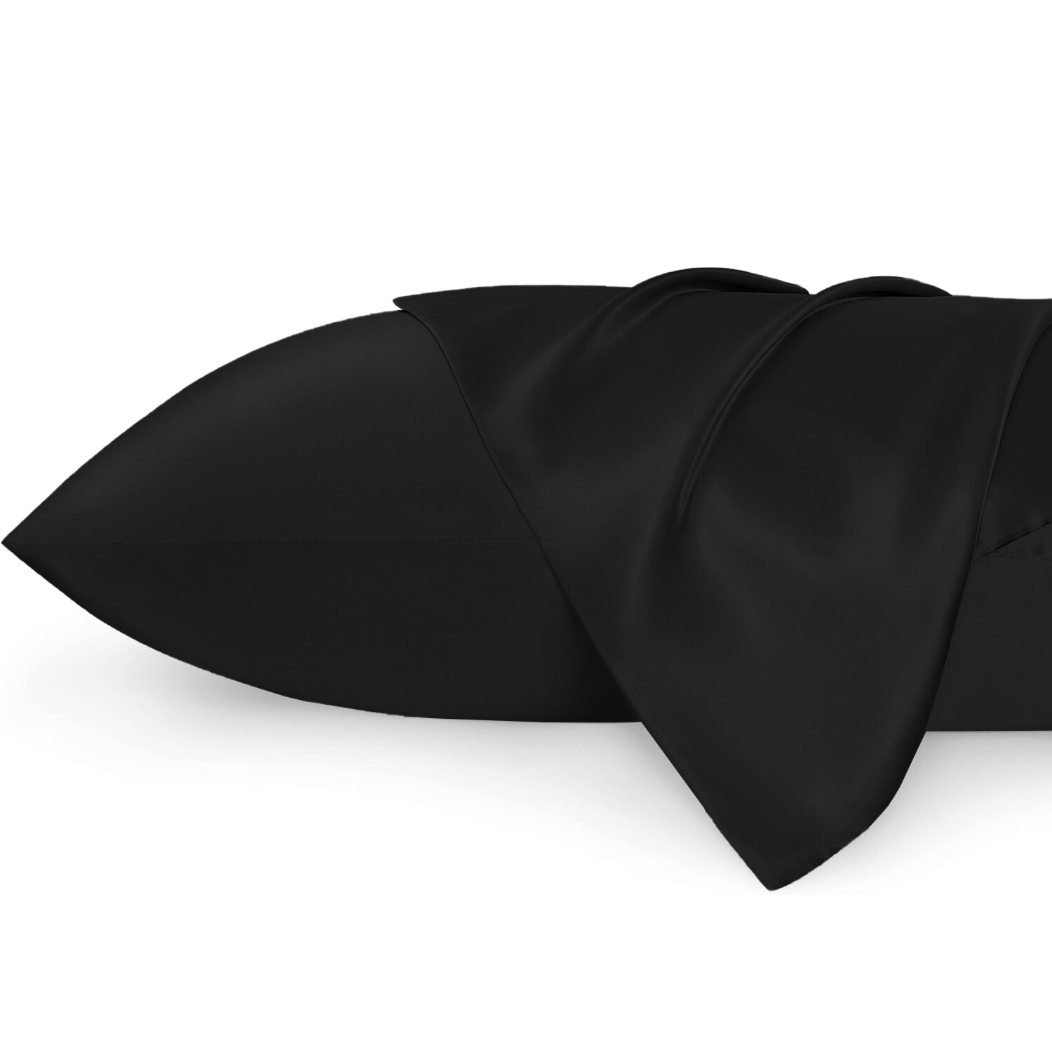 2X Satin Silk Pillow Cases Cushion Cover Pillowcase Home Decor Luxury