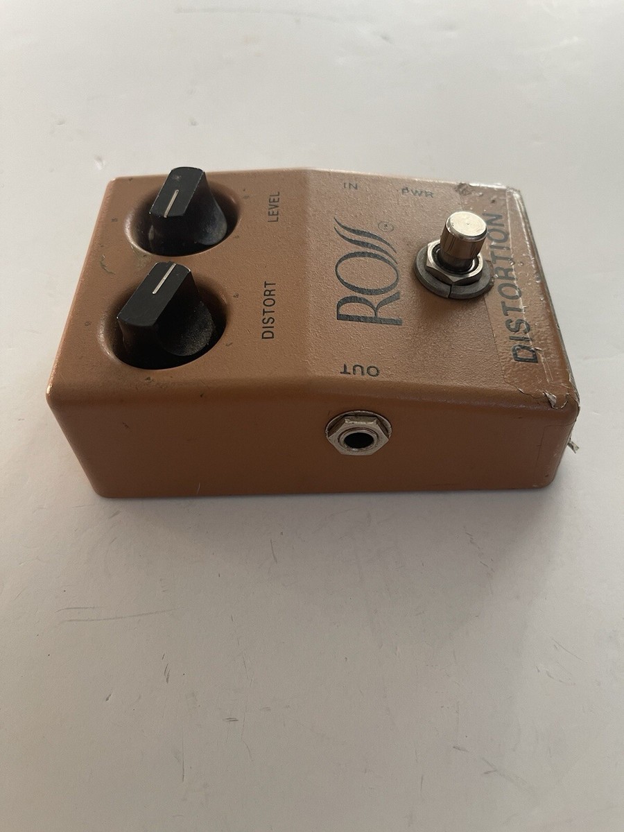 h*a様 ROSS Distortion 初期表記 70年代 Ross Vintage Late 70's
