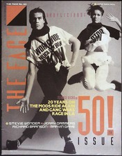 THE FACE #50 06/1984 Mario Testino STEVIE WONDER Richard Branson MARVIN GAYE exc