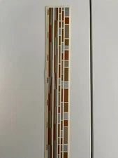 Creative Memories / Mrs. Grossman's NLA Design Lines Sticker -Silver&Gold Vellum