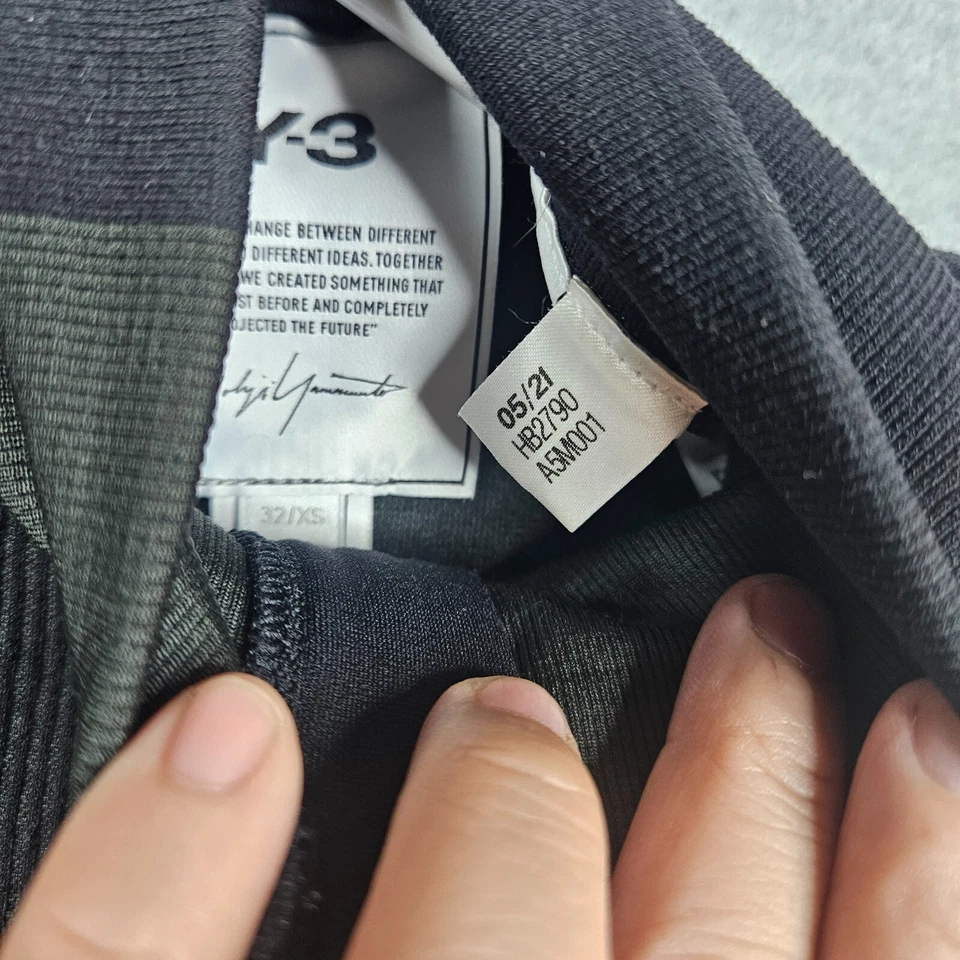 Top deportivo tejido acanalado sin costuras Y-3 Yohji Yamamoto para mujer talla XS Foto 4 de 4