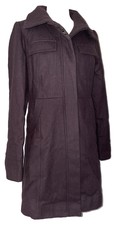 Green Envy Vermont Womens Coat Jacket Mid Thigh Wool Brown Size Medium New