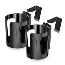 2PCS Large Car Door Cup Holder Vehicle Armrest Fits Most Bottles Cans