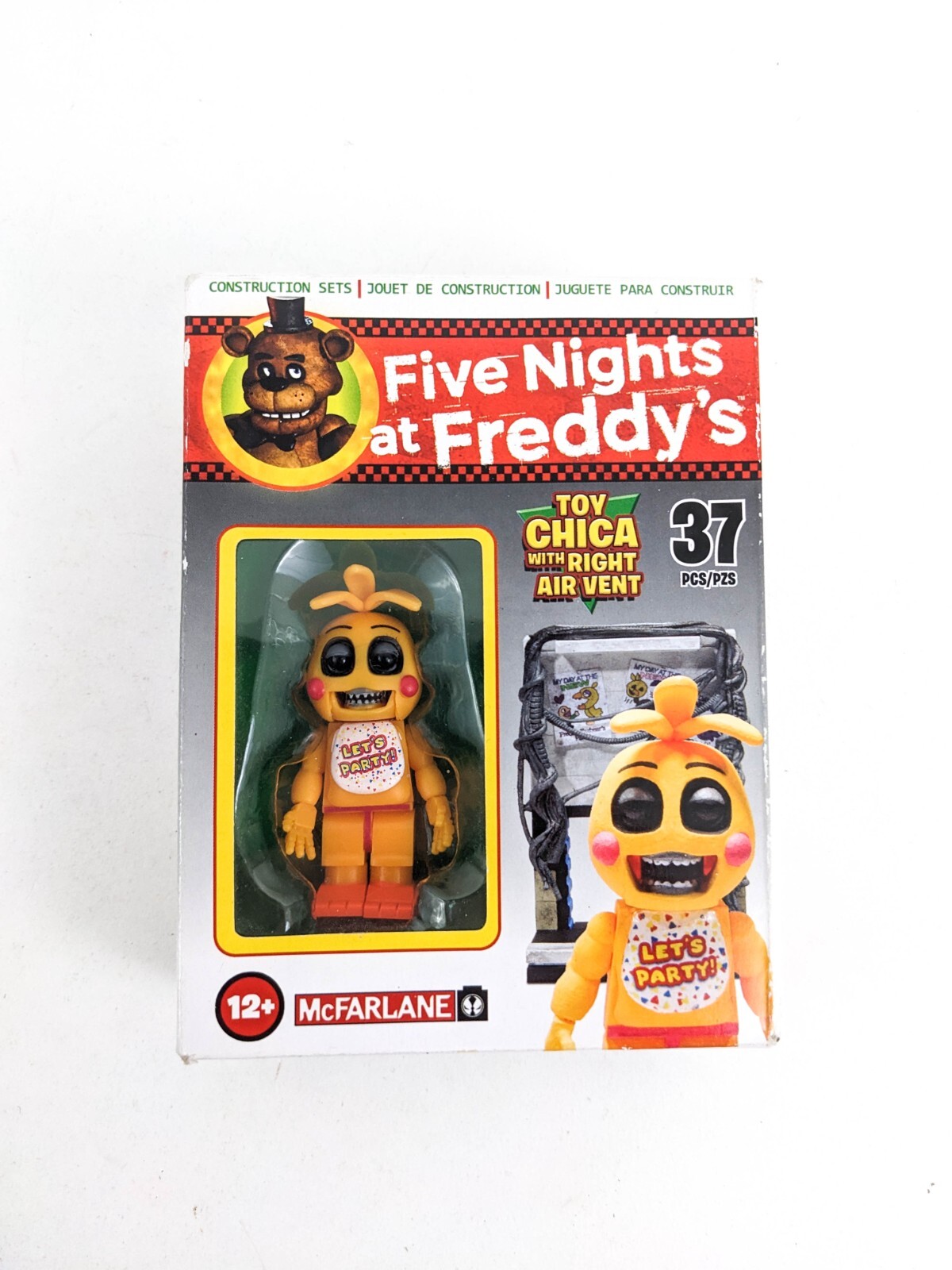 McFarlane Toys Five Nights at Freddy's Toy Chica with Right Air Vent