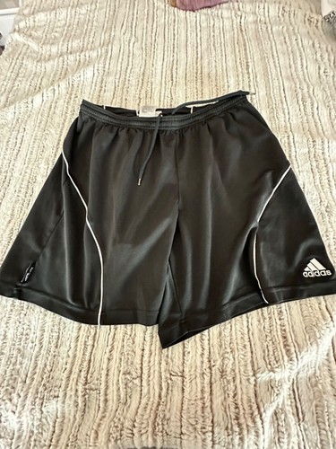 Adidas Climalite Unisex Youth Medium Black Active Performance Shorts Fast Ship - Picture 5 of 6