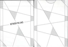 Between The Lines Playing Cards - USPCC - Riffle Shuffle - Limited Edition