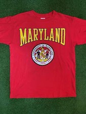 90s Maryland Terrapins - Vintage University T-Shrit Large 