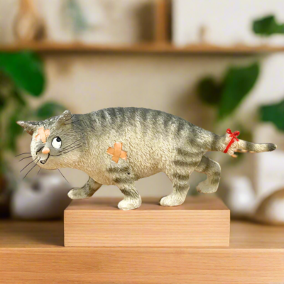 Statuette Dubout Les chats POOR TOM - Maison