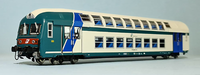 ViTrains 3436 Zwei Etagen “Casaralta Hotels” Pilot Xmpr FS Trenitalia, Illlum.
