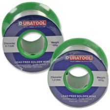 Lead Free Rosin Flux Core Solder Wire Electrical Soldering 0.7mm / 1.2mm 100g