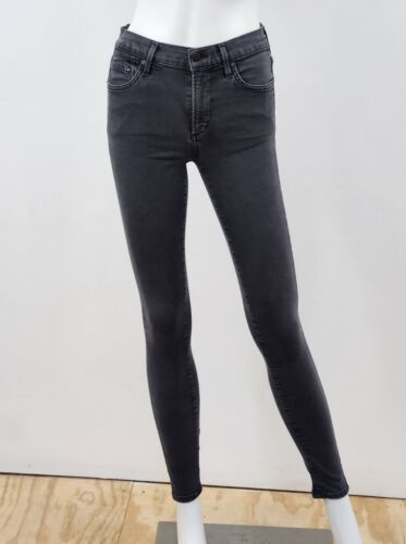 Citizens of Humanity Skinny Jeans Rocket High Rise Size 25 Faded Black Grey