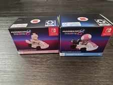McDonalds Mario Kart 8 Deluxe 10 Pink Gold Peach Kart and 4 Toadette Kart set