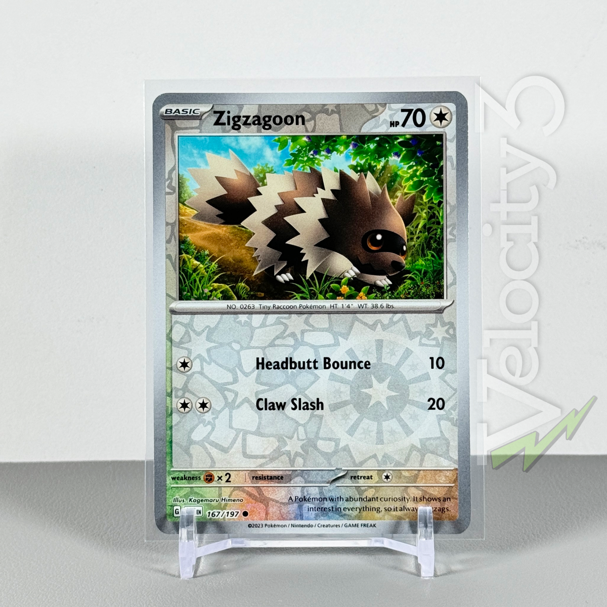 pokemon card zigzagoon Galarian - SV078/SV122 Shiny Holo Rare Evolves from null Type Galarian Zigzagoon 117/202 Price 2026
