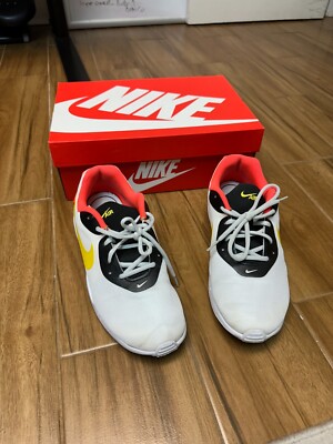 Nike Air Max Oketo White/Bright Crimson/Chrome Yellow Size In Great  Shape!!!