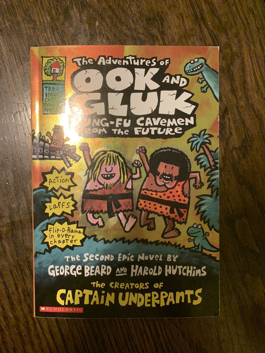 Captain Underpants The Adventures of Ook and Gluk, Kung-Fu Cavemen