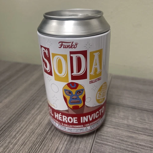 Funko Vinyl SODA: Marvel - El Heroe Invicto (Chase) (Metallic)