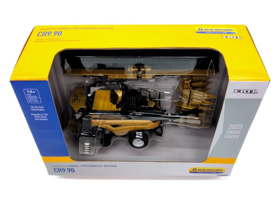1/64 New Holland CR9.90 Combine With Tracks, Updated Graphics, Gold Chaser - Image 2 of 3