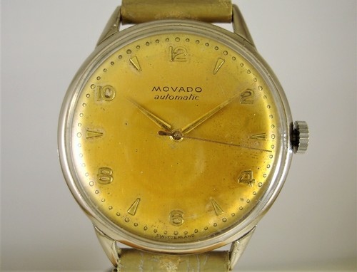 Movado (Zenith) Vintage wristwatch Automatic Bumper Ref. 36103 Cal.226 anni  '50 | eBay